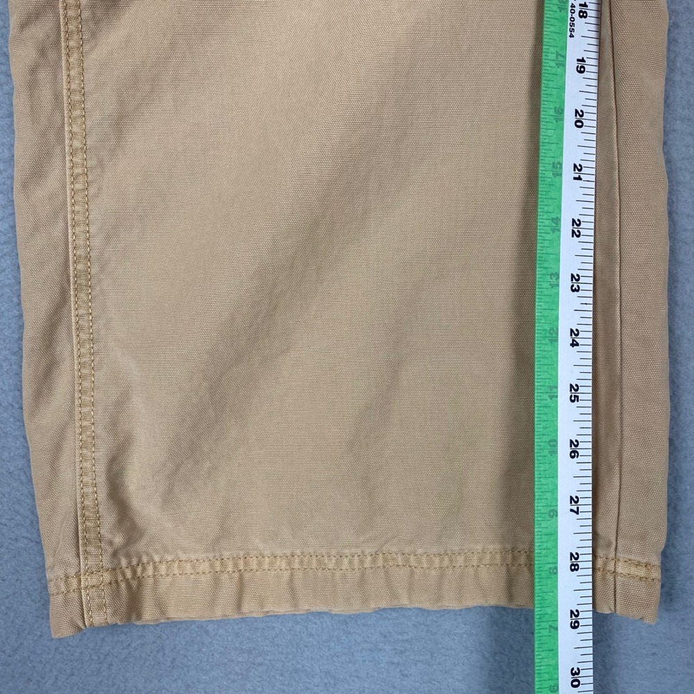 Aerie Carpenter Baggy Wide Leg Elastic Waist Utility Pants Womens Large Tan - Picture 11 of 12